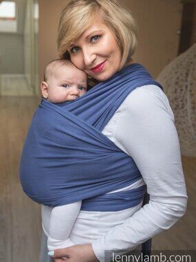 NWT LennyLamb Blue Stretchy Wrap
